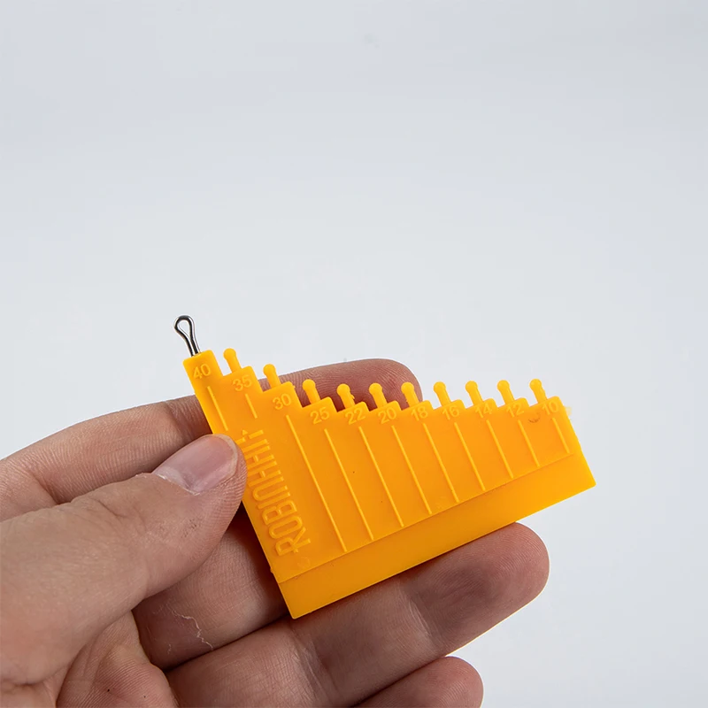 

1PCS Carp Fishing Accessories Hair Gauge for Carp Hair Rig Measurement Tool Carp Coarse Method Feeder Fishing Tackle