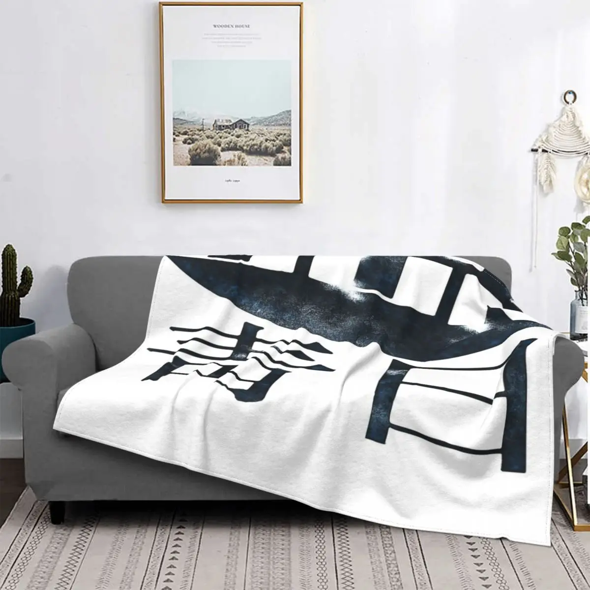 

Синее солнце логотип-Manta de luciernaga, colcha a cuadros para cama, manta de lana 150, manta ponderada