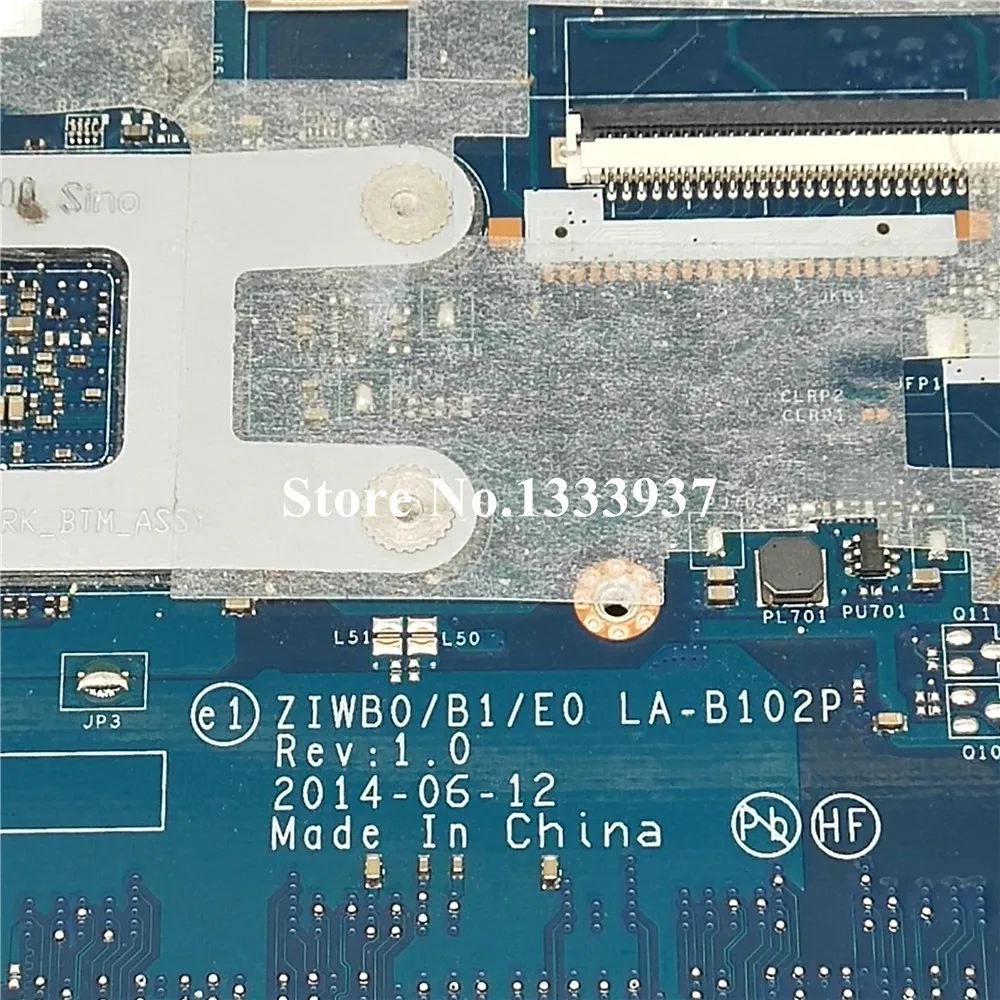 ZIWB0/B1/E0 LA-B102P материнская плата для ноутбука Lenovo B50-30 N2840 SR1YJ N2830 SR1W4 | Компьютеры и