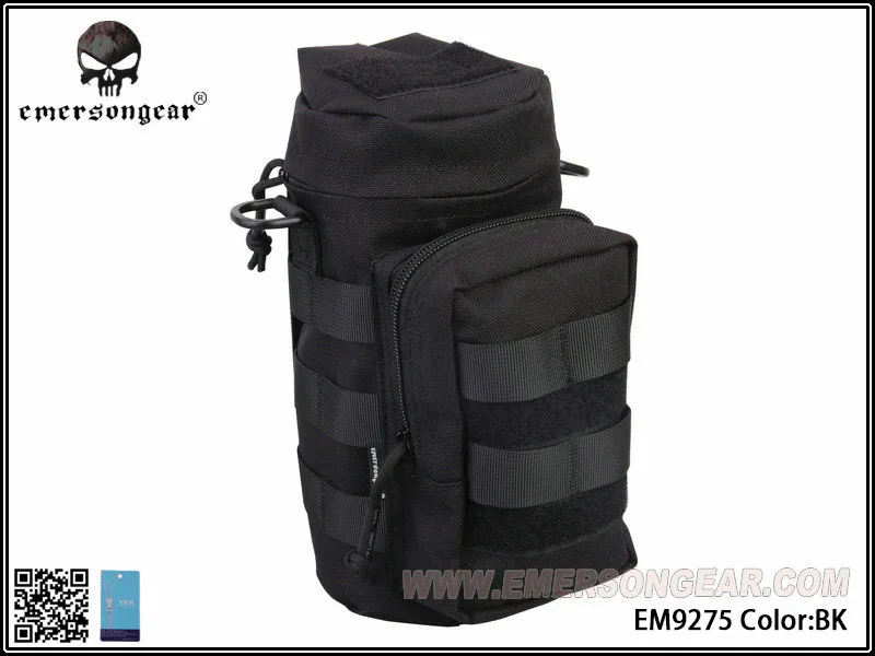 BK Emersongear Emerson тактическая сумка на плечо, водонепроницаемая, Molle, для охоты, кемпинга, туризма, стрельбы, бутылки для воды, сумка - Цвет: BK