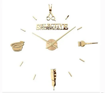 Модные простые инструменты для стрижки волос эва часы парикмахерской Сделай Сам