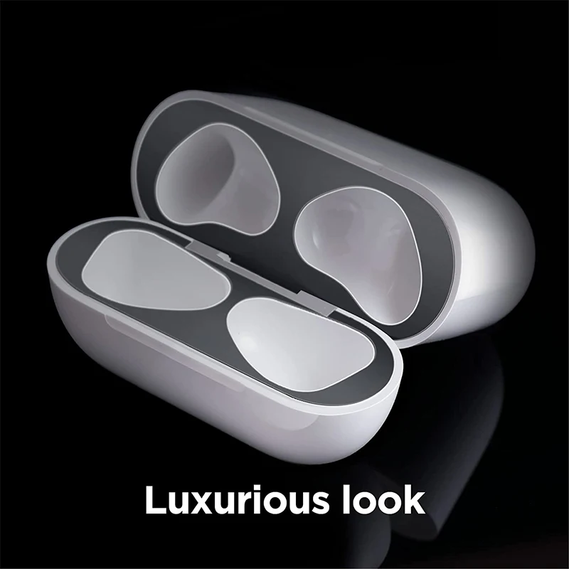 Metal Dust Guard Sticker For Apple Airpods 3 Protector Film Shield AirPods 3rd Generation Earphone Cover Accessory | Электроника