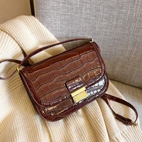 Stone Pattern Leather Crossbody Bags for Women 2021 Shoulder Bag Lady Luxury Designer Small Womens Handbag and Purses Hand Bag