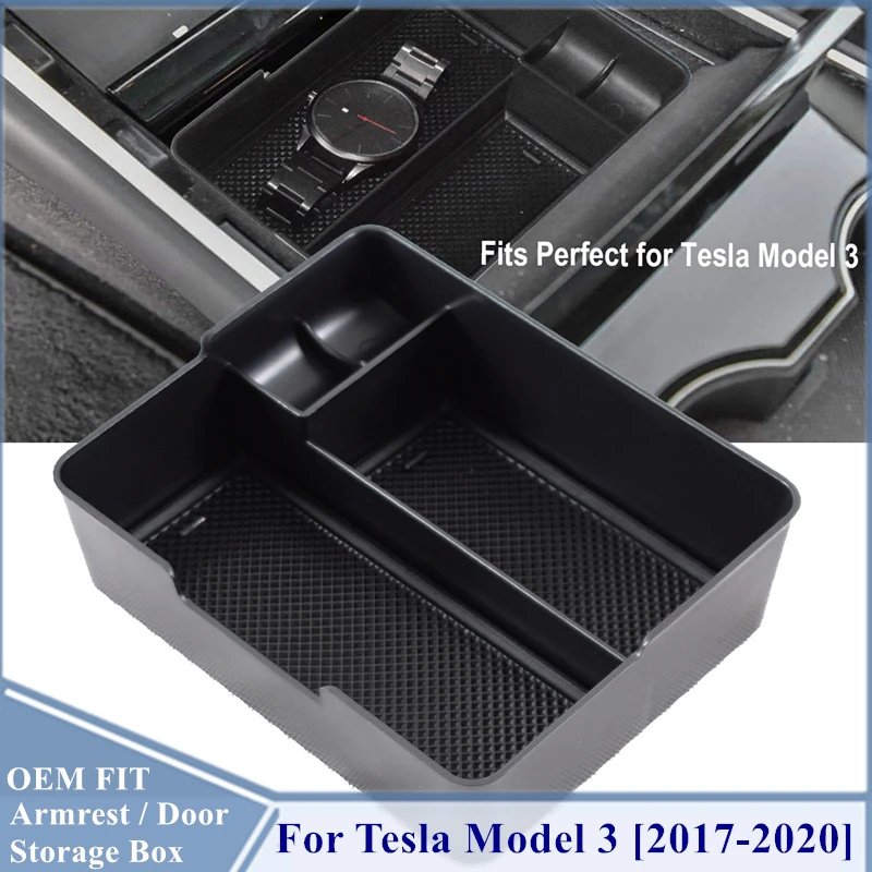 Для Tesla Model 3 2017 2018 2019 2020 автомобильный центральный подлокотник коробка для
