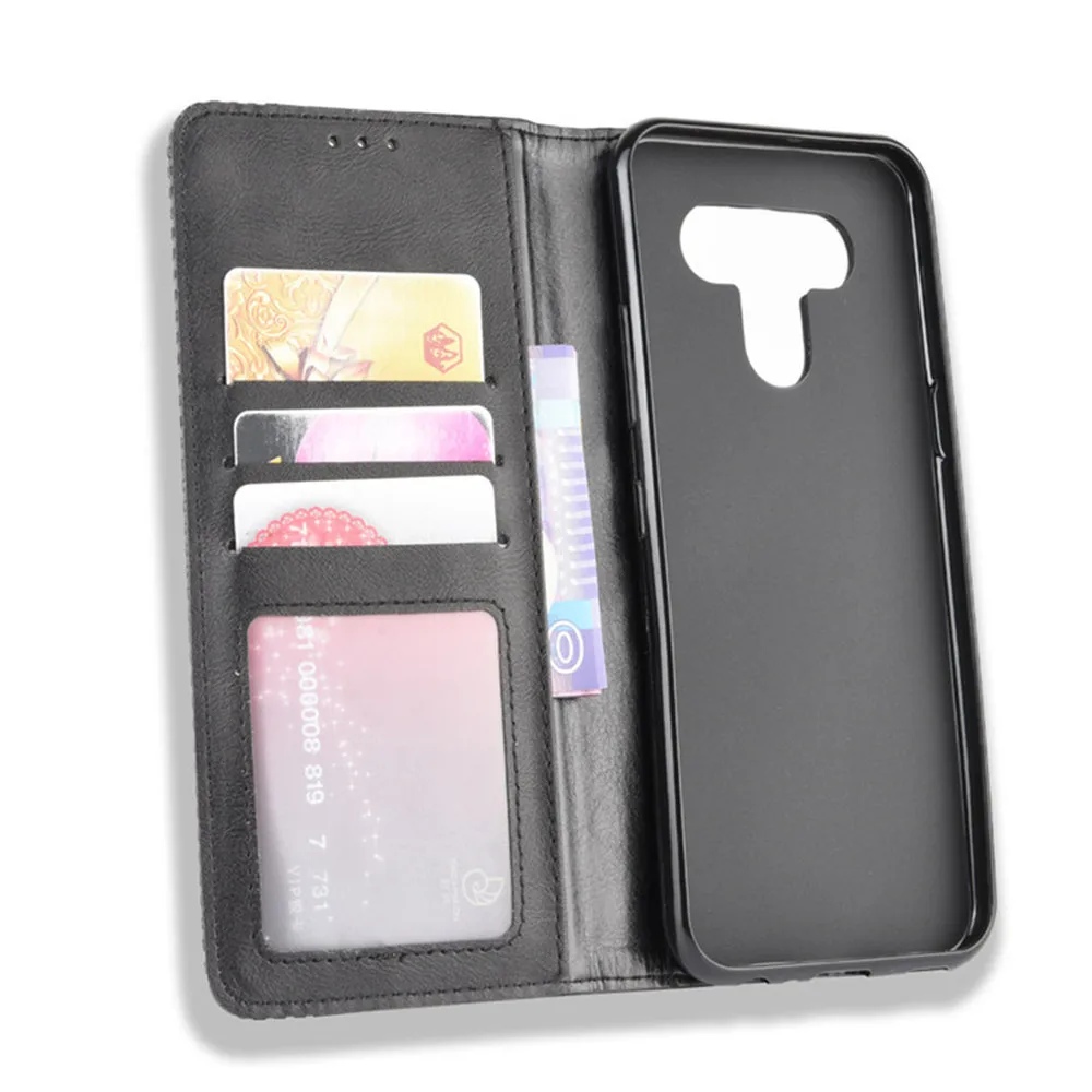 Чехол-книжка с магнитной застежкой из искусственной кожи для LG K51 Q51 K 51 Q LGK51 LGQ51