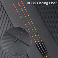 durable long tail buoy strike slip drift tube fishing float wood fluorescent floats bobbers indicator