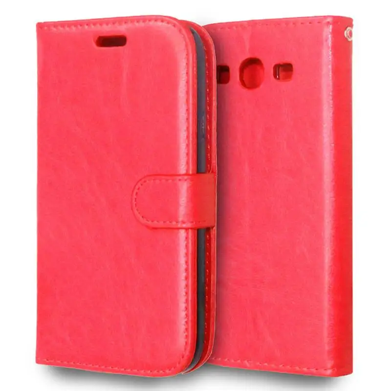 Винтажный чехол бумажник из искусственной кожи с откидной крышкой для Samsung Galaxy