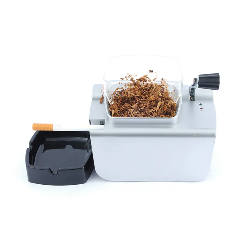 Electric Cigarette Machine Automatic Making Rolling Machine Tobacco Electronic Injector Maker Roller DIY Smoking Tool EU Plug