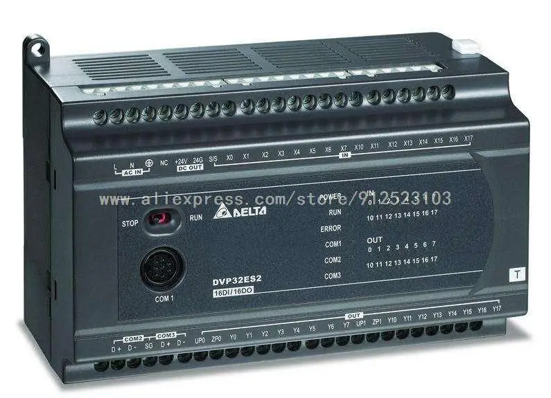 Оригинальный новый модуль цифрового количества DVP32ES200T DVP32ES200R PLC серия ES2 24 В