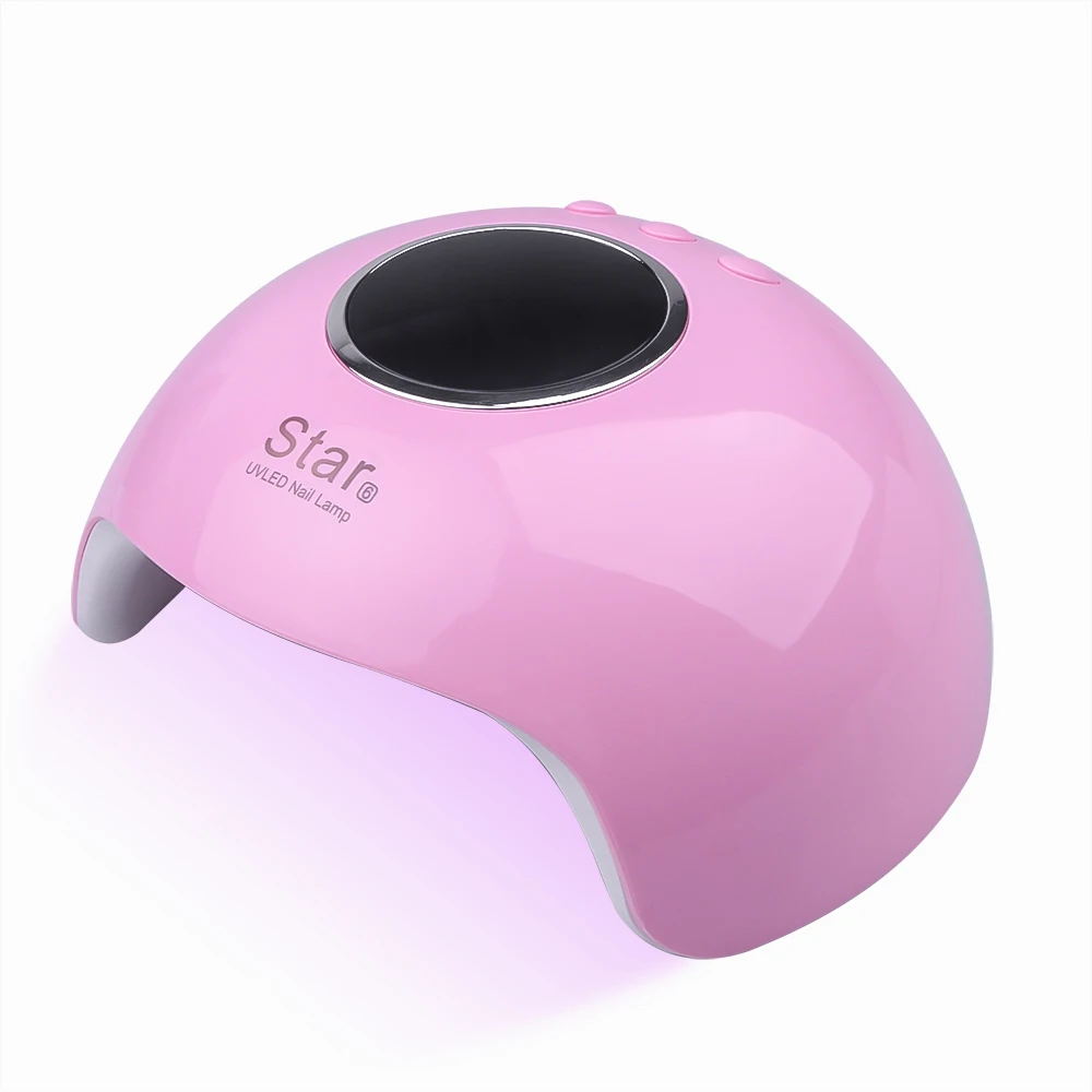 36w pink Лампа для ногтей, 36 Вт, новинка, Star6, светильник для ногтей, терапия, машина USB для ногтей, светодиодная сушилка, Индукционная быстросохнущая лампа, гель, инструмент для дизайна ногтей - Цвет: 36w pink
