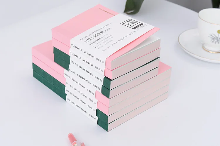 2020 Новый DIY недатированный план управления временем А5 планировщик книга 224P