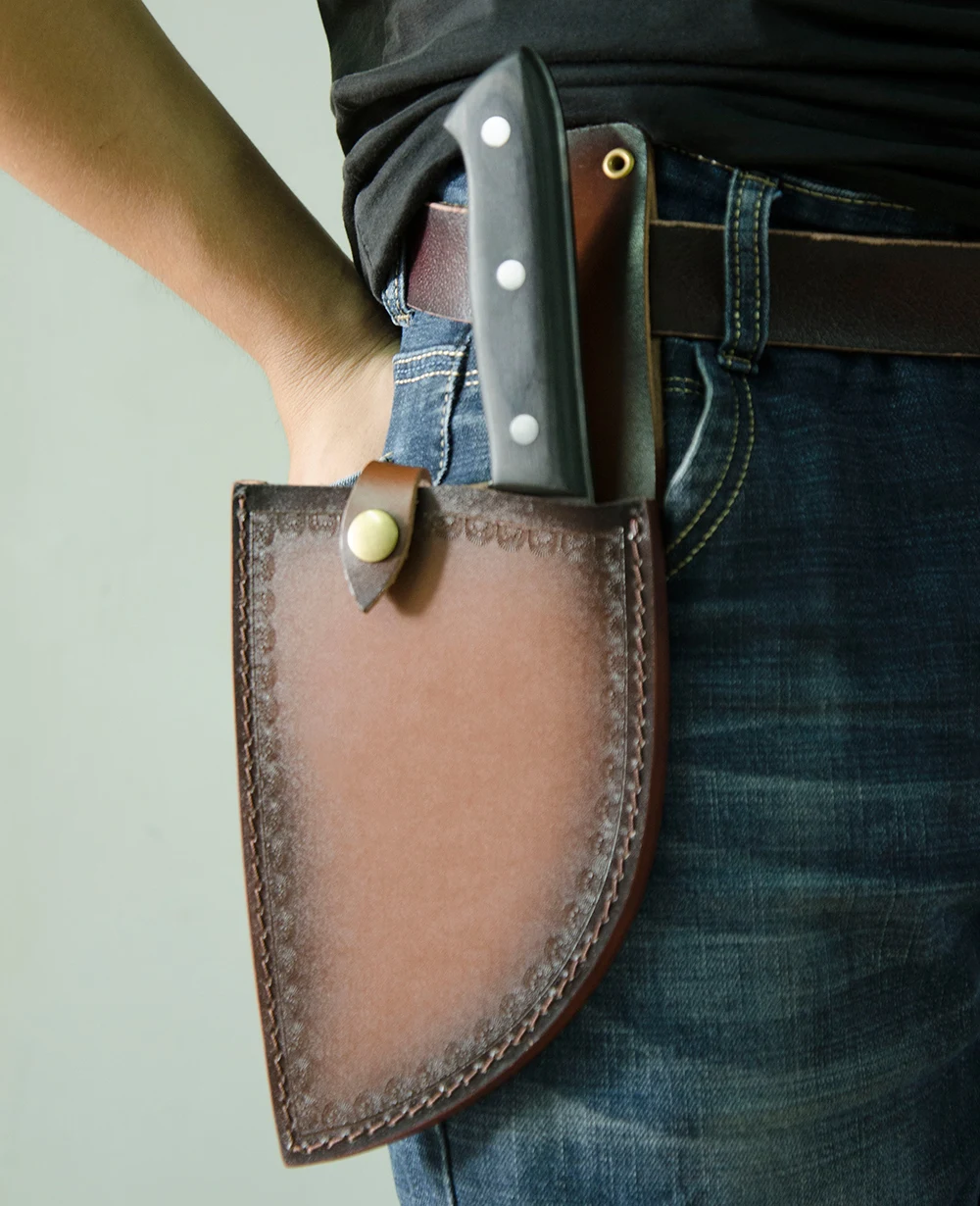 Sowoll ручной Кованый кухонный нож 6 5 дюйма шеф-повара для мясника