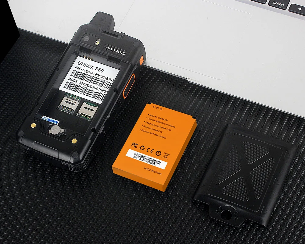 UNIWA Alps F50 2,8 дюймовый мобильный телефон 2G/3g/4G Zello Walkie Talkie Android 6,0 четырехъядерный MTK6735 смартфон 1 Гб+ 8 Гб rom мобильный телефон
