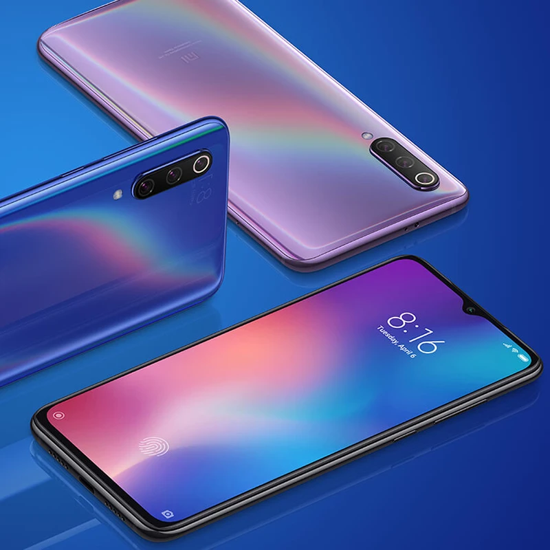 Глобальная версия Xiaomi Mi 9 6 ГБ 64 Гб мобильный телефон Snapdragon 855 Восьмиядерный 6,3" AMOLED полноэкранный 48MP задняя камера смартфон