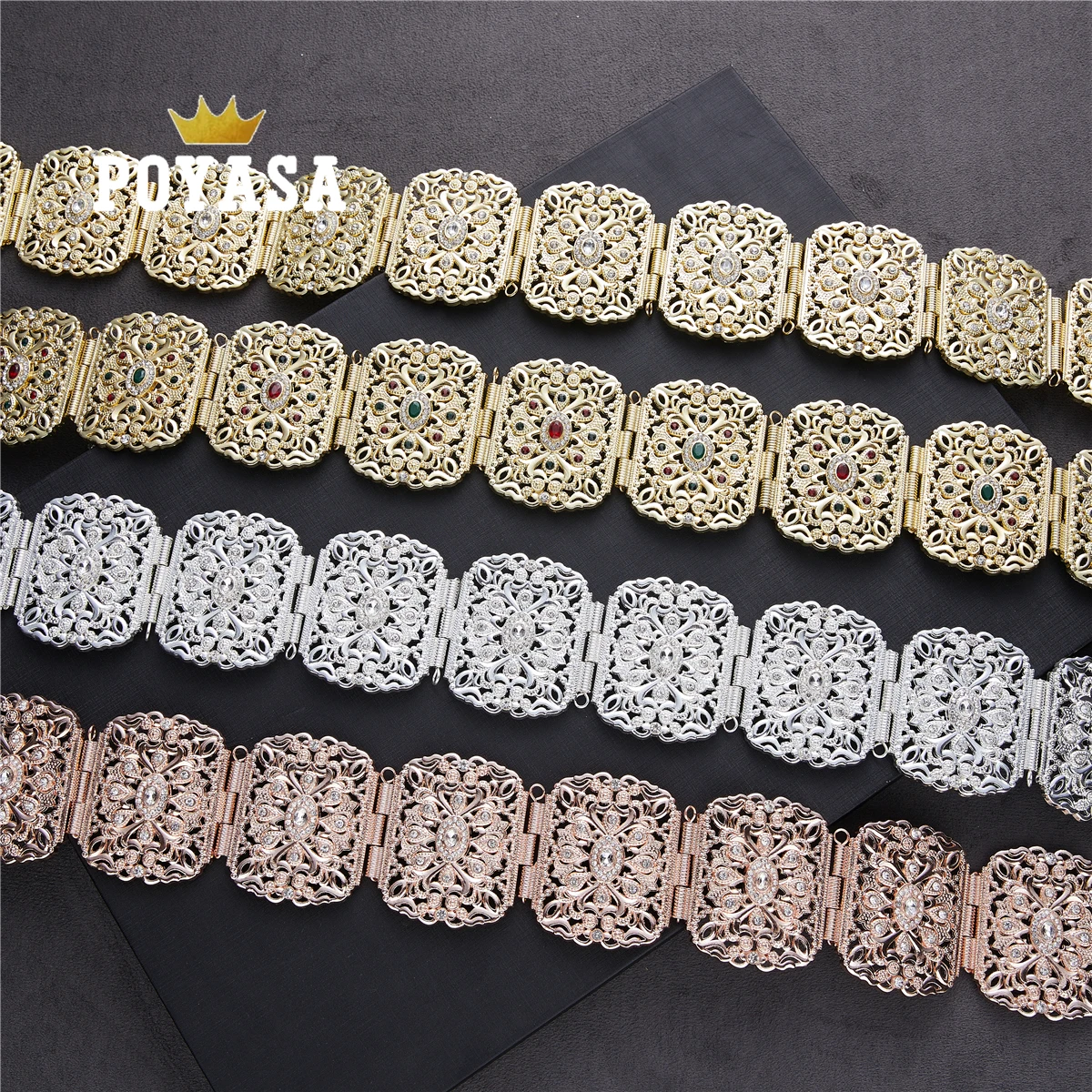 2020 Бесплатная доставка кофейный Свадебный золотой и серебряный металлический