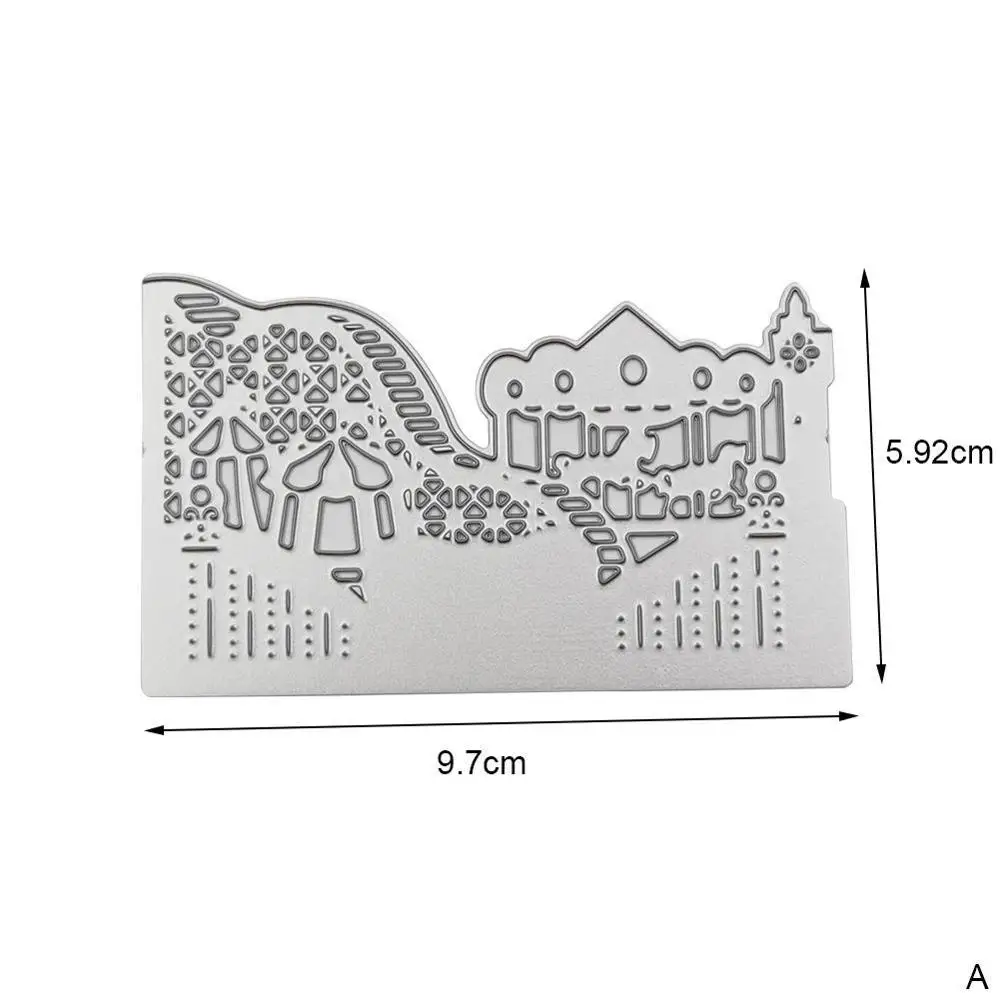 Металлические режущие штампы для скрапбукинга DIY Фотоальбом тиснение бумажные