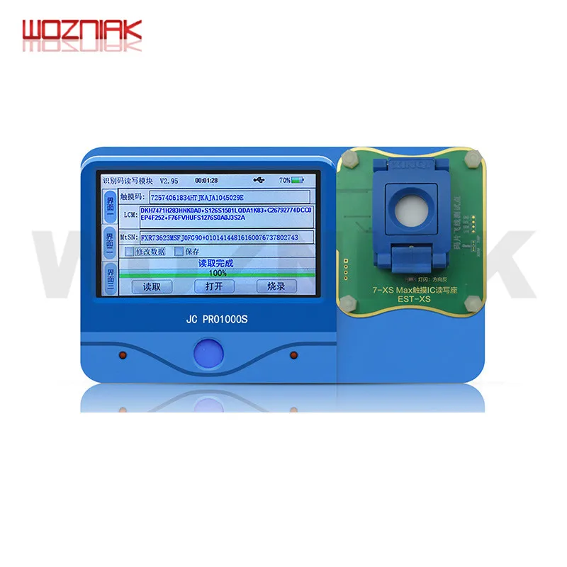 Плата JC PRO1000S EST XS Touch IC устройство для чтения и записи 7 Max автоматическое