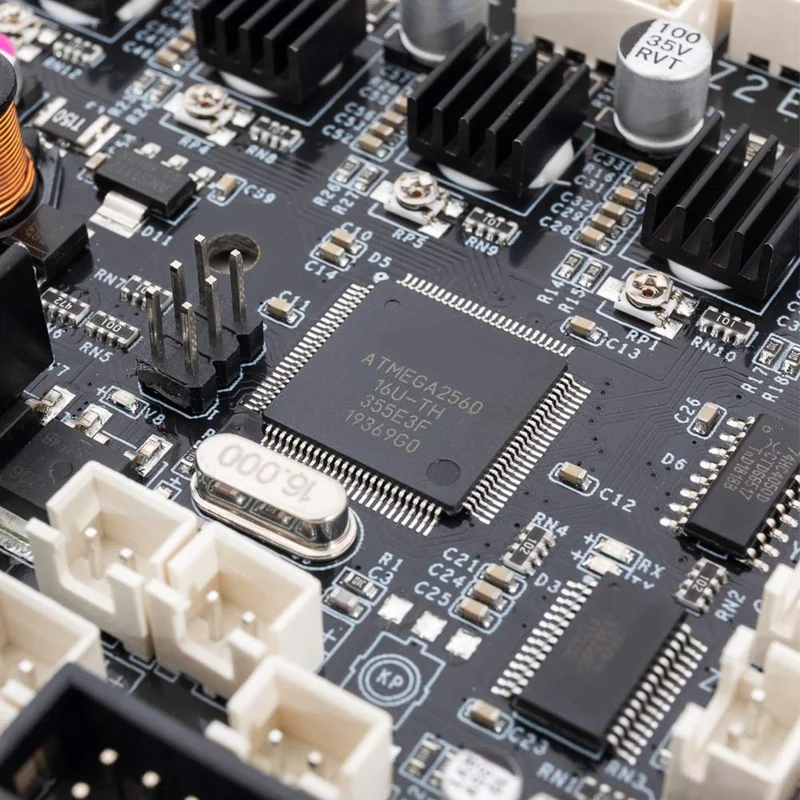 

3D Printer Part Accessories, Super Quiet Mute Motherboard For CR-10S/ CR-10 S4/ CR-10 S5/ CR-X/CR-20 PRO 3D Printer