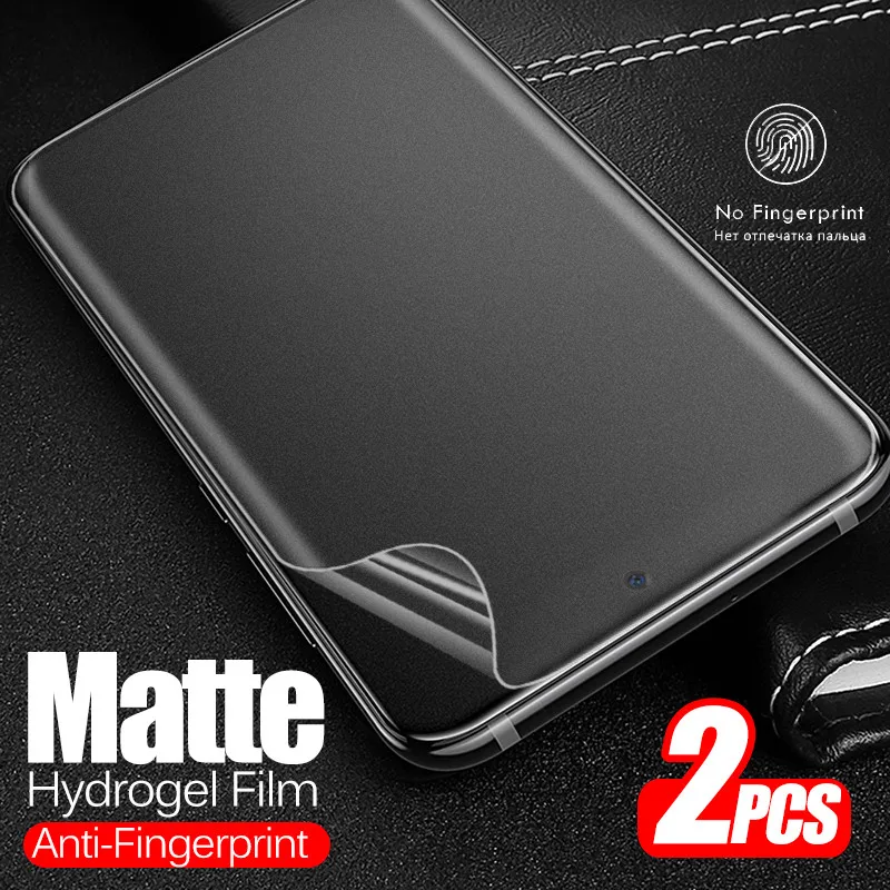 2 шт. гидрогель матовая мягкая пленка для Samsung Galaxy A52 A72 A32 A42 5G 4G A12 52 72 Вт/Большие