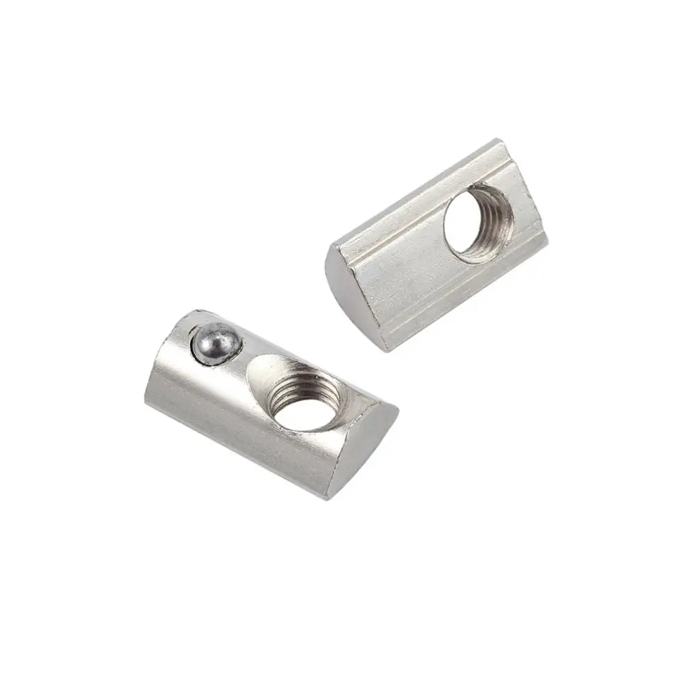 Neoteck 100 шт. 4040 Т-образных гаек M8 с шариковой канавкой головка молотка блок