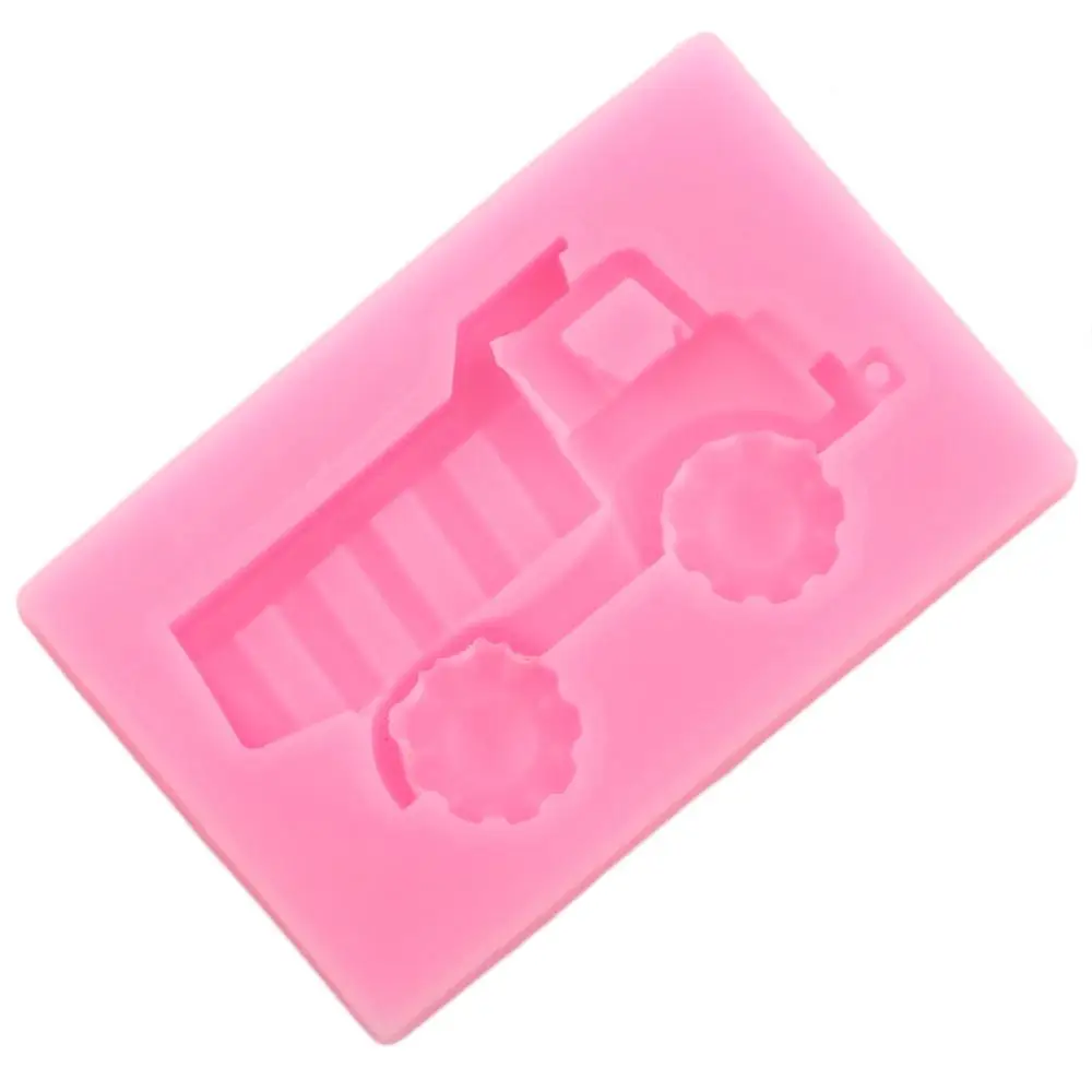 Грузовик силиконовые формы Детские День рождения инструменты для украшения