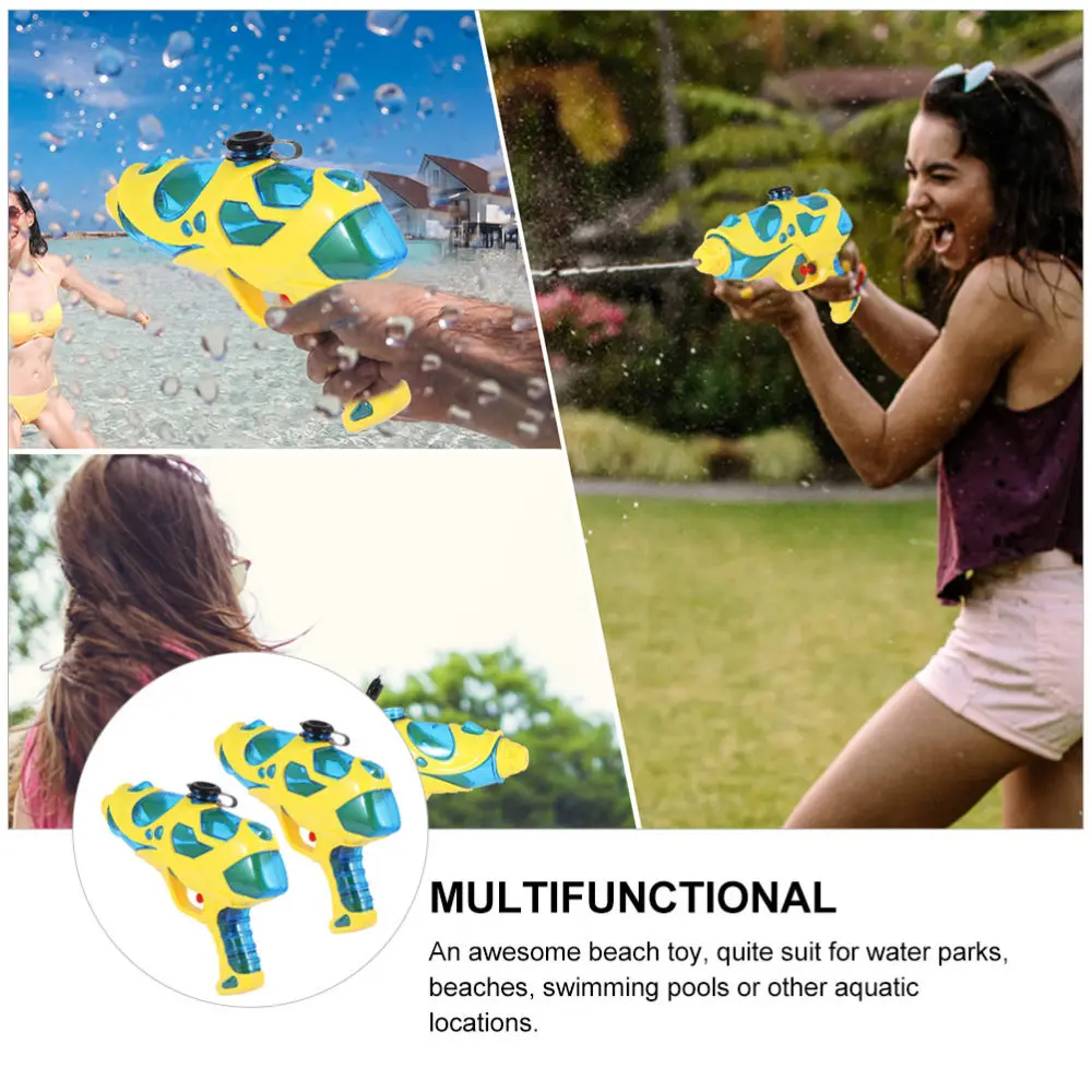 

2pcs Kids Water Guns Squirt Guns Water Toys Summer Pool Party Favors