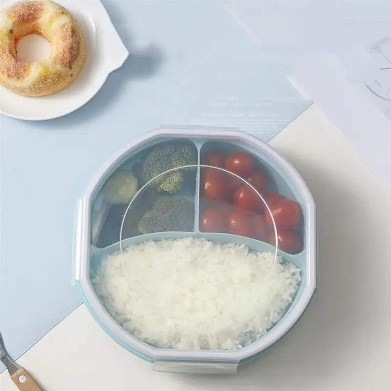 Разделенный сетчатый Ланч бокс удобный большой вместительный чехол для ланча