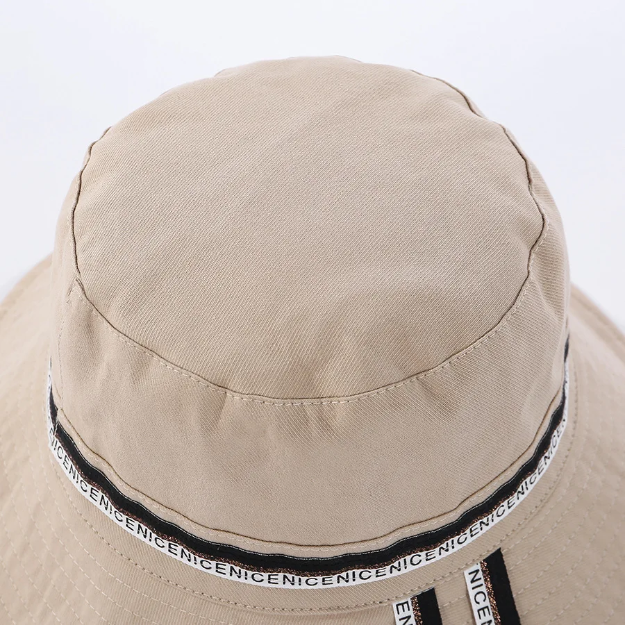 

Unisex Summer Foldable Bucket Hat Women Outdoor Sunscreen Cotton Fishing Hunting Cap Men Basin Chapeau Sun Prevent Hats