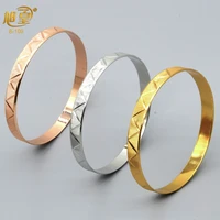 xuhuang three color copper bangles wholesale fashion designer charm bracelets 2021 for women party gift high quality exquisit