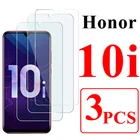Защитное стекло для huawei honor 10i, 10x lite, закаленное, 3 шт.