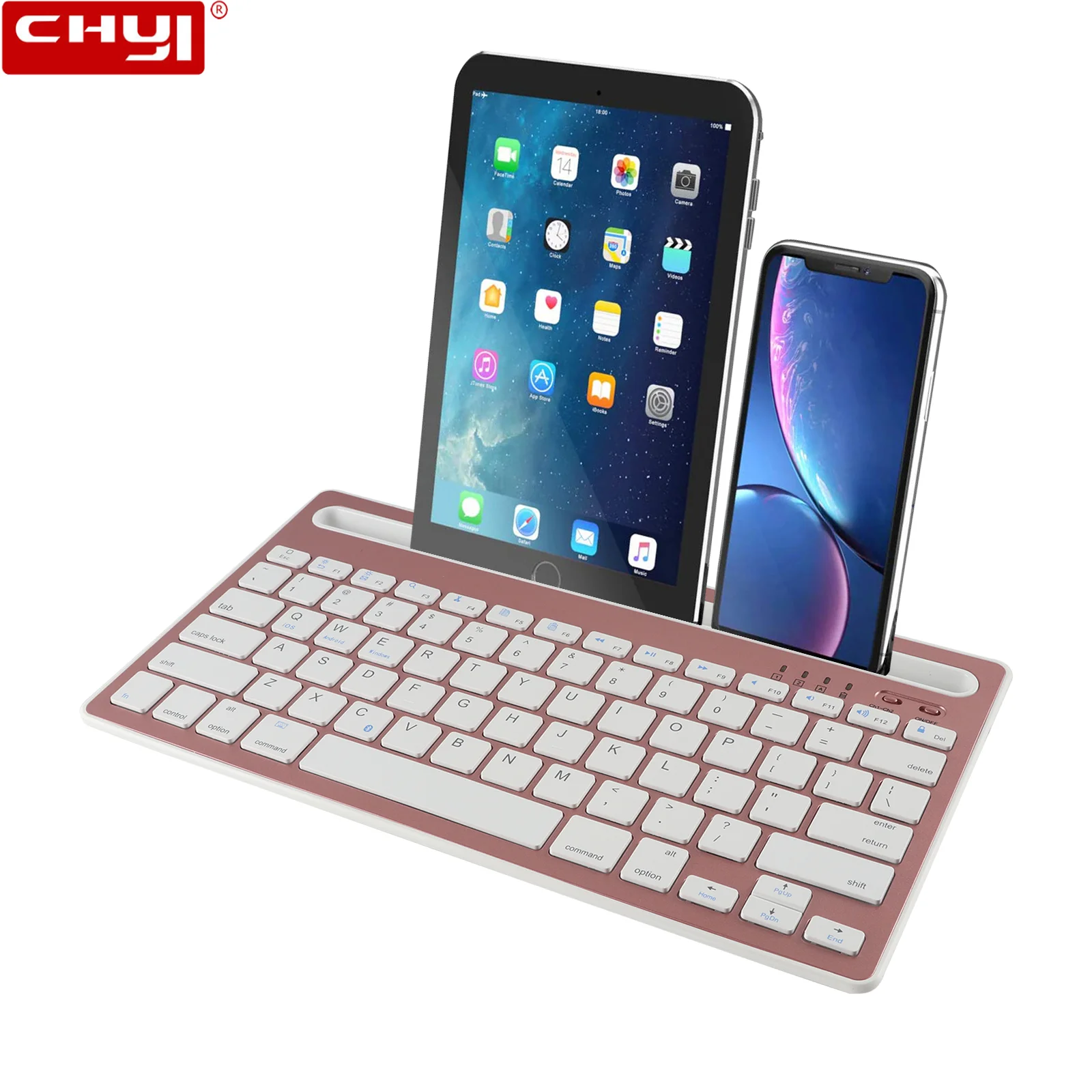 Bluetooth 3.0 Keyboard Wireless Gaming Keyboards Ultra-thin Office PC Gamer Keypad 78 Keycaps Keybord For Laptop Phone Tablet | Компьютеры