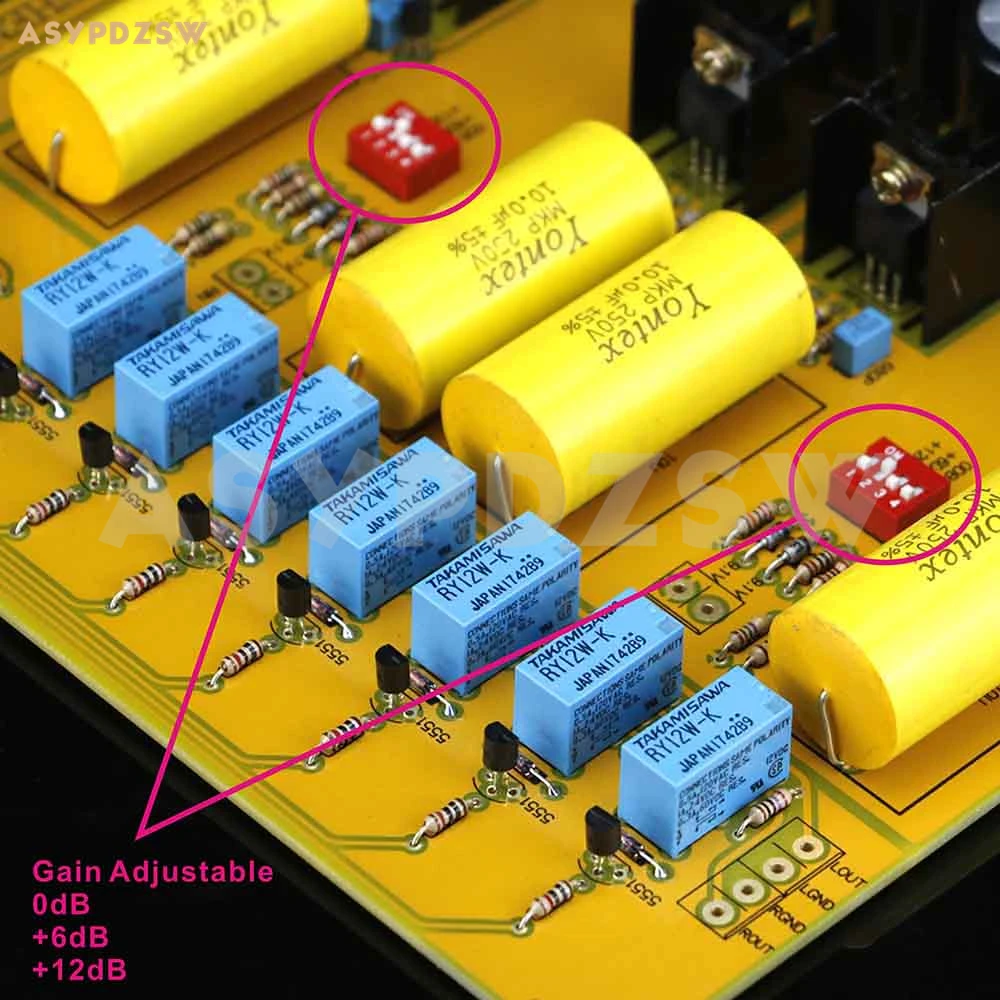 PASS PL20 2 0 стерео односторонний Предварительный усилитель MOSFET класса A PCB/готовая