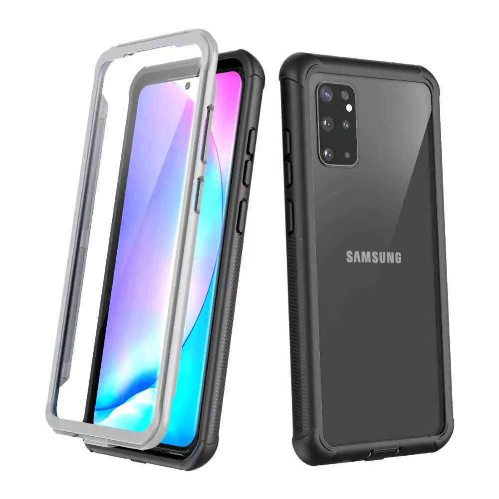 Противоударный чехол для Samsung Galaxy S8 S9 S10 S20 Plus ультраполноразмерный Note 9 10 360