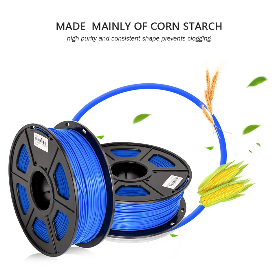SUNLU PLA 3d нити 1 75 мм темно в свечение 3D печать Материал Пластик флуоресценции