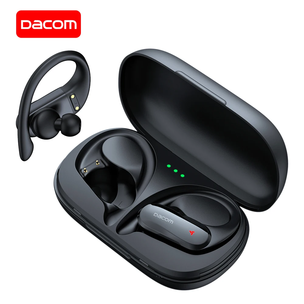 DACOM Athlete наушники вкладыши TWS с Pro Bluetooth Bass True Wirelss стерео IPX5 спортивные креплением