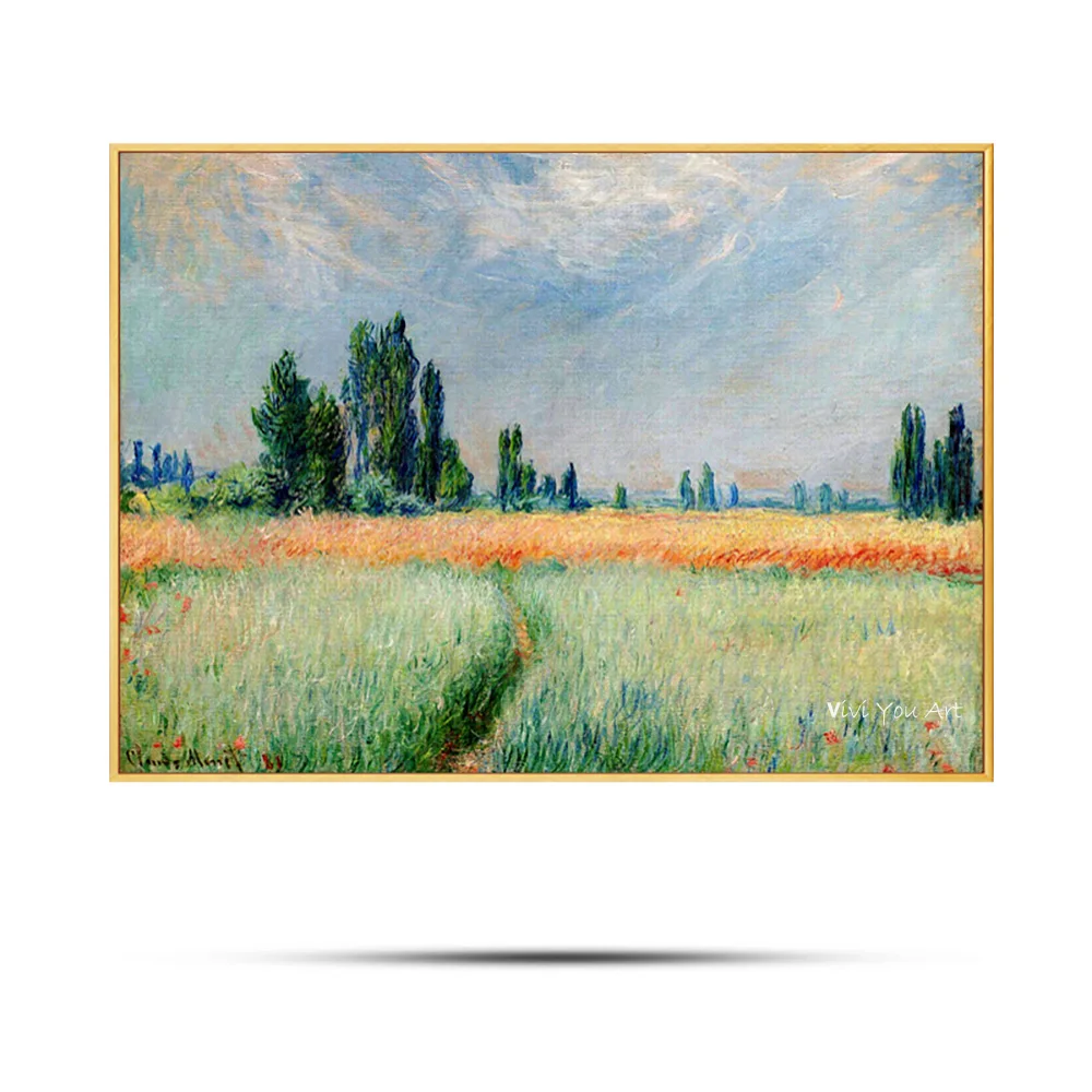 Beste Beroemde Monet Canvas Schilderij Moderne Abstract Landschap Nordic Poster Muur Foto Voor Woonkamer Home Decoratieve