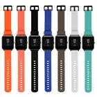 Силиконовый ремешок для наручных часов, 20 мм, для Xiaomi Huami Amazfit Bip, ремешок для часов Samsung galaxy Watch 42 мм active 2, браслет