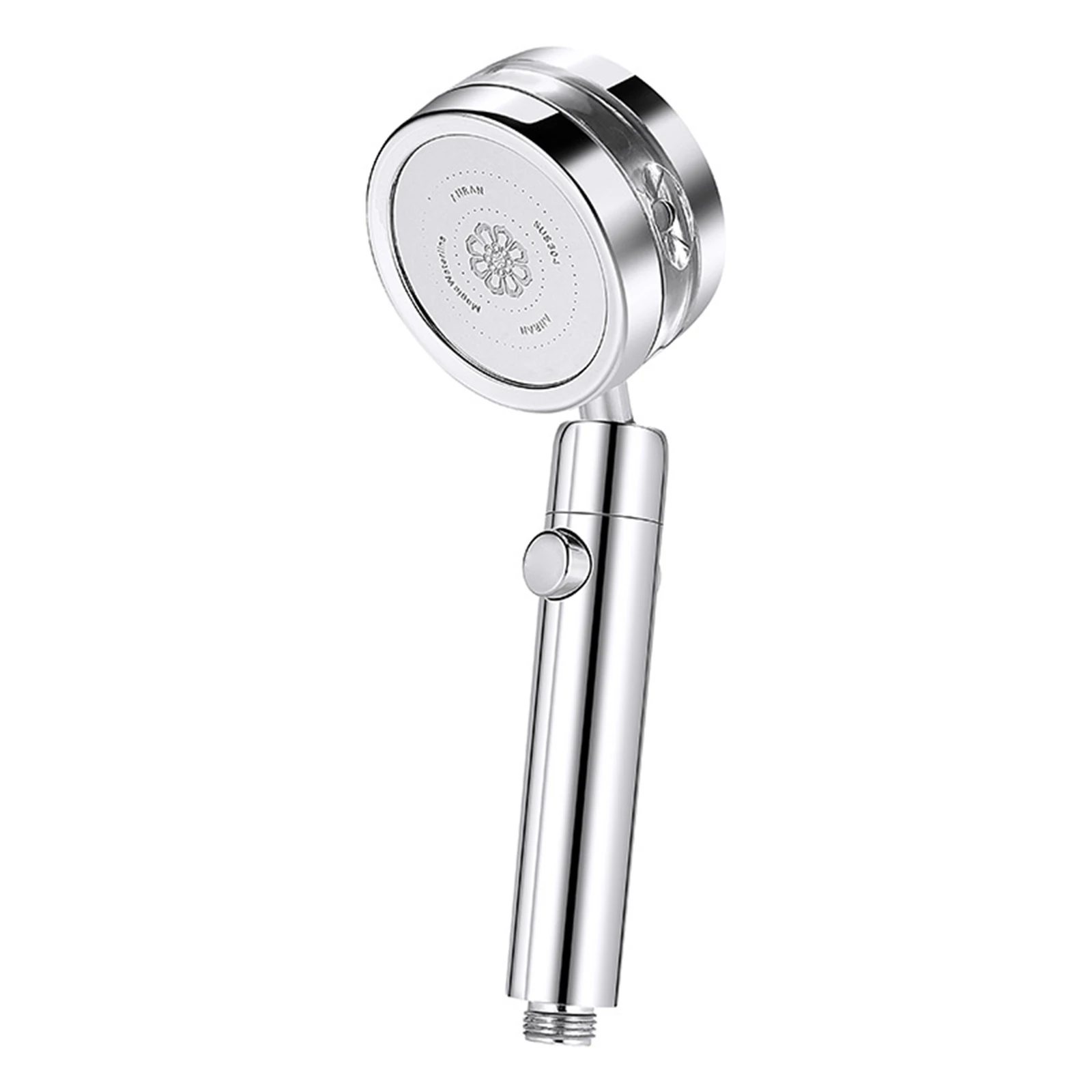 

Hand-held Shower Head Set High Water Pressure Turbocharged Shower with Hose Bracket for Home Use
