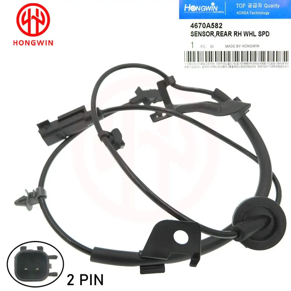 Задний правый датчик скорости ABS 4670A582 для Mitsubishi ASX Outlander II 1 8 2 0 i DI-D CW1W CW4W CW5W CX4A GA2W |