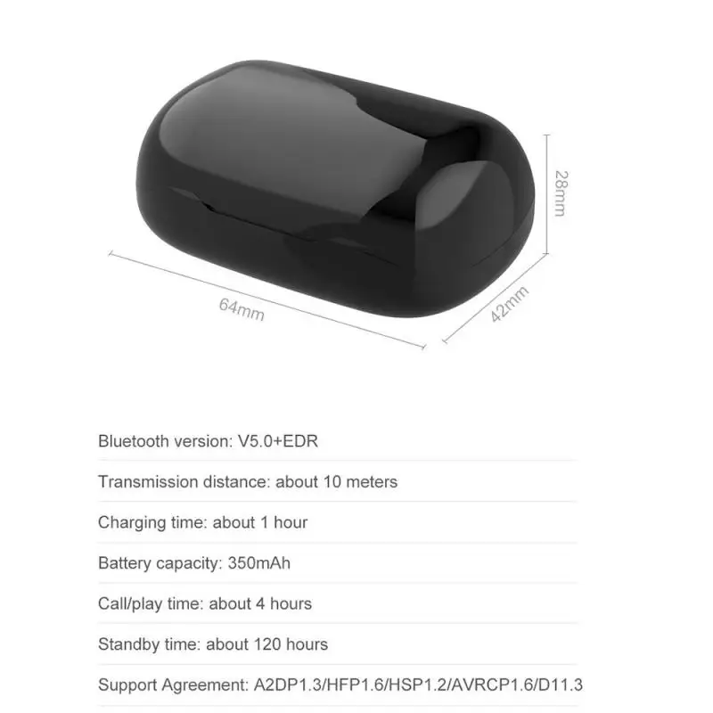 L21, TWS, беспроводные Bluetooth наушники, водонепроницаемые, 9D, стерео гарнитура, Bluetooth 5,0, сенсорное управление, наушники, 350 мА/ч, PowerBank, наушники