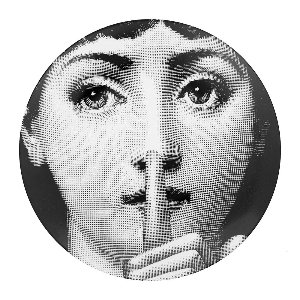 8 дюймов Винтаж тарелки скандинавском домашнюю студию отель бар декоративный фон