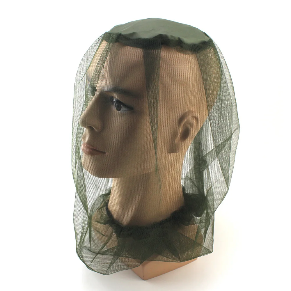 Outdoor Men prevent Mosquito Bite Head Net Mesh Face Protector Cap Insect Bee Suitable for Sun fishing hat cap Breathable Hats | Спорт и