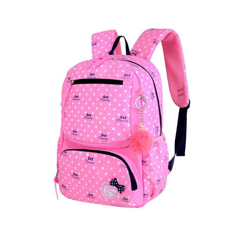 Новинка 3 шт./компл. школьные сумки с принтом рюкзак школьный модные детские милые