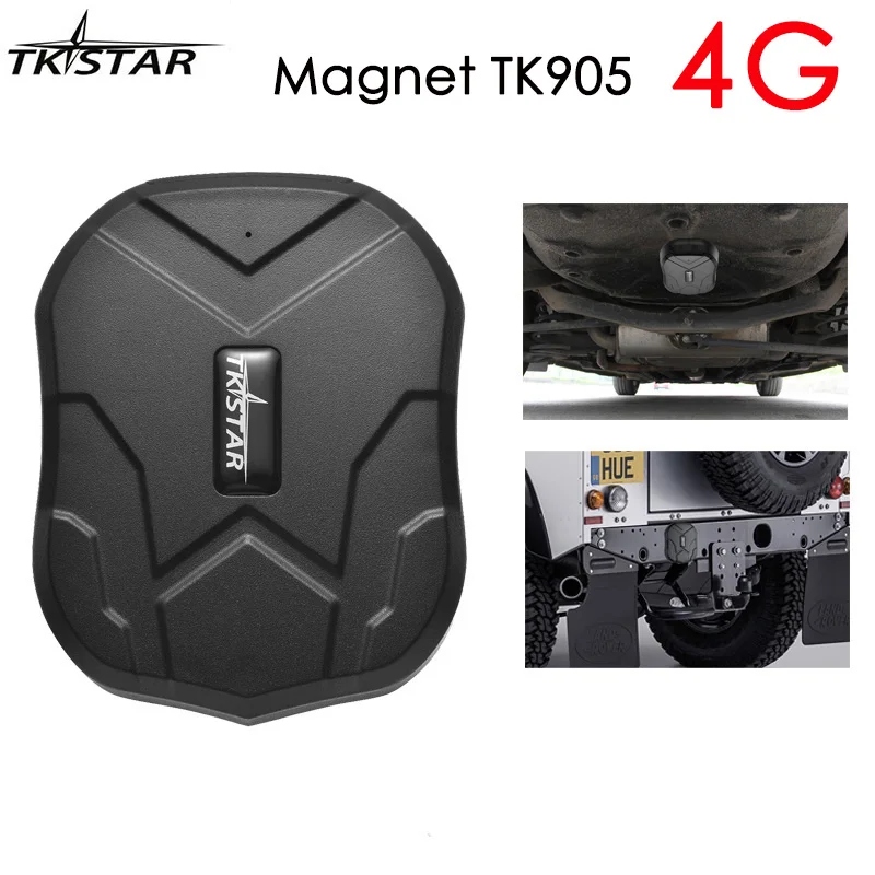 Водонепроницаемый GPS трекер TKSTAR 4G LTE TK905 5000 мАч 90 дней в режиме ожидания|GPS-трекеры|