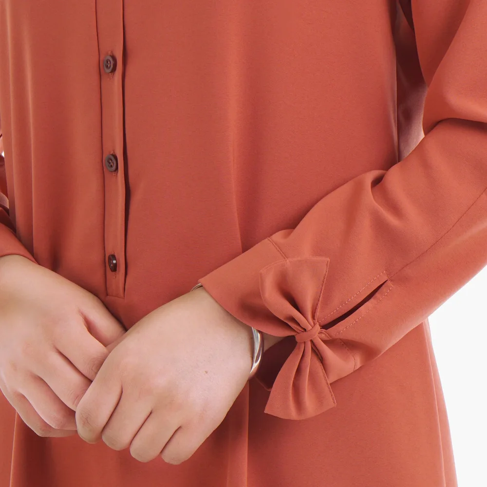 Женский комплект из 2 предметов Abaya Dubai мусульманский топ на шнуровке и брюки