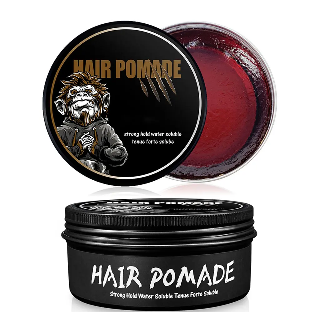 

Hair Pomade Hair Styling Wax Cream Transparent Wax for Men Wavy Hair Wax Gel