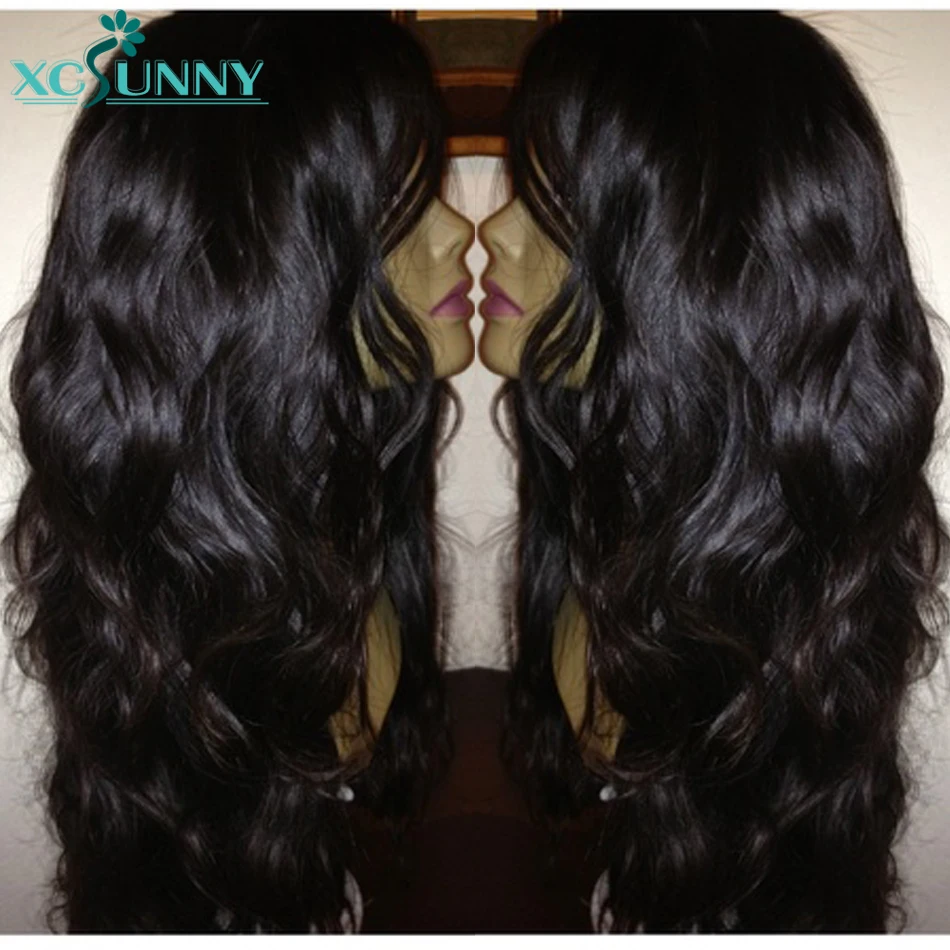 Парик из натуральных человеческих волос с U образной кутикулой перуанские волосы