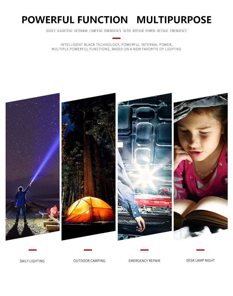 

Powerful 7000LM LED XHP90 Flashlight USB Rechargeable LED Torch XHP50 Lanterna Flashlights Use 18650 26650 Battery for Camping