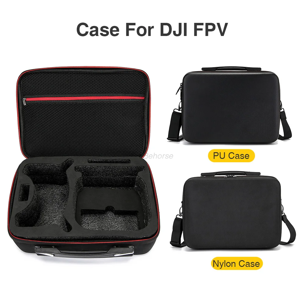Nylon Жесткий Чехол кошелек для хранения для DJI FPV сумка костюм сумка через плечо для хранения дорожные сумки для переноски защитный чехол Аксессуары для Дронов - Цвет: Nylon