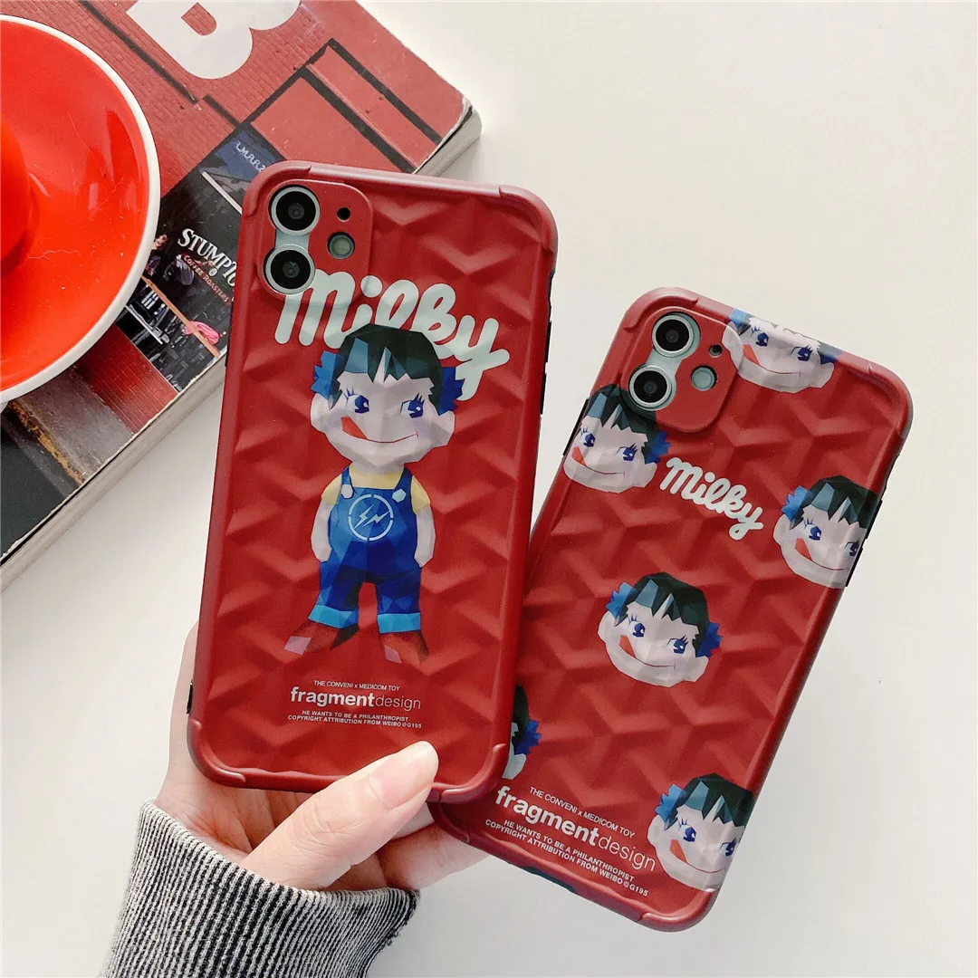 Японский шоколадный десерт милый мультфильм Peko Жидкий чехол зыбучие пески для